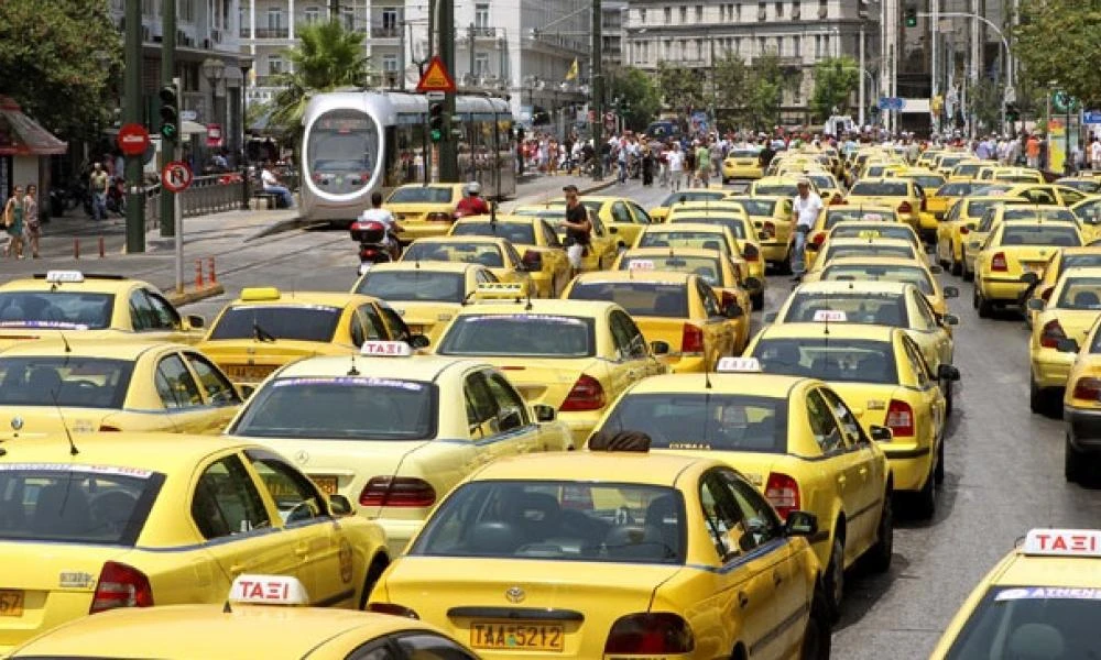 Χωρίς ταξί από σήμερα η Αττική- Στις 10:30 η πορεία με τα οχήματα στο υπουργείο Μεταφορών